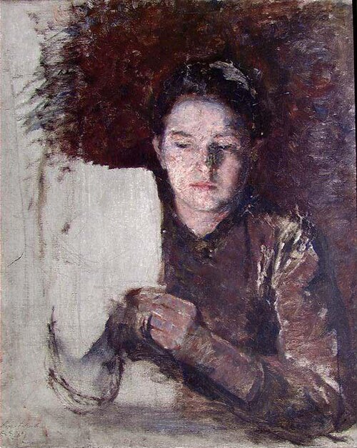 Study of Light, 1884, Signe Scheel
