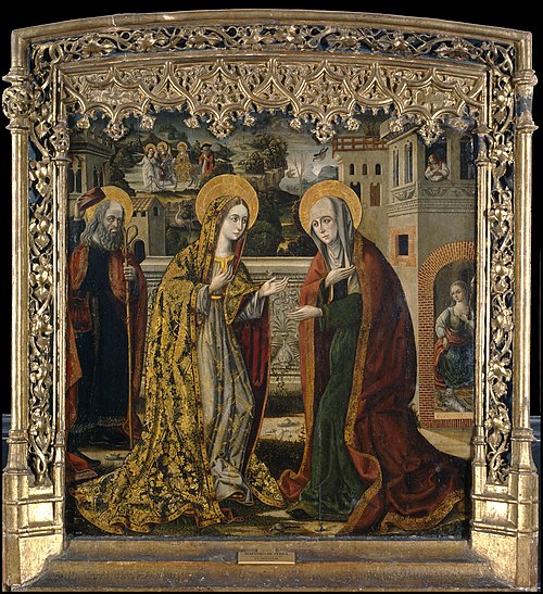 The Visitation, 1500, Maestro de Perea
