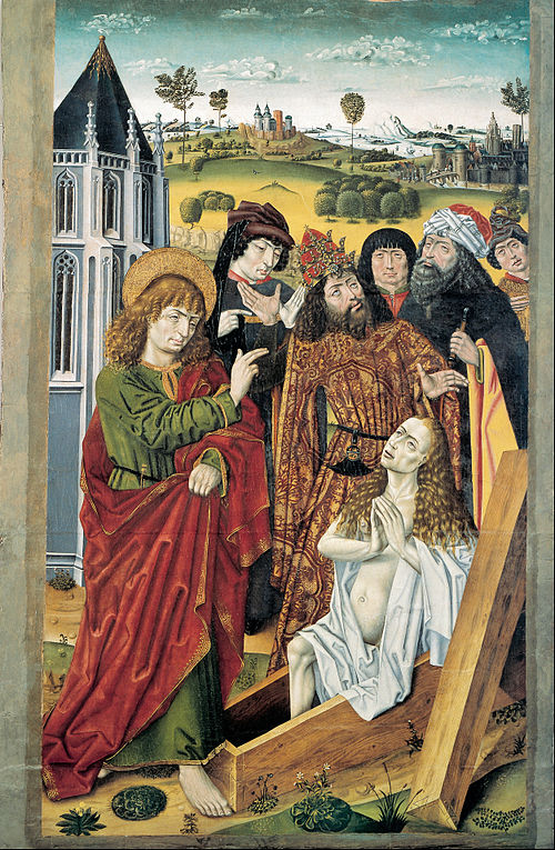 The Resurrection of Drusiana, 1475, Maître de Saint Nicolas