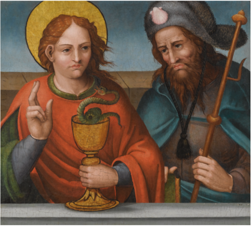 Saints John the Evangelist and James the Greater, , Martín Gómez the Elder