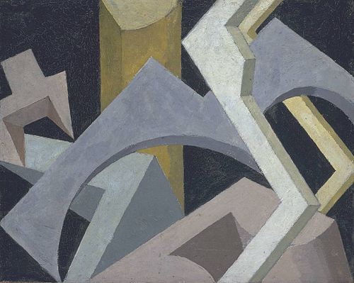 Abstract Composition, 1915, Jessica Dismorr