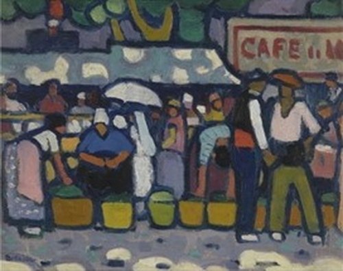 Sunlight, Martigues, 1911, Jessica Dismorr