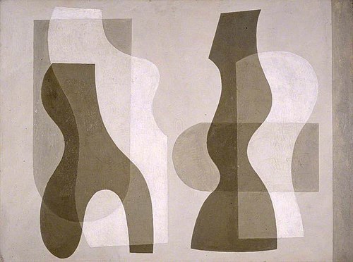 Superimposed Forms, 1938, Jessica Dismorr