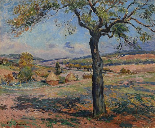 Summer Landscape with Haystacks, , Victor Vignon