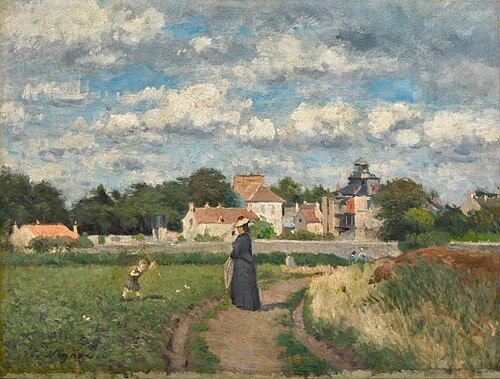 Village Entrance, , Victor Vignon