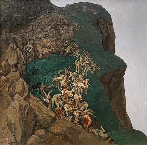 The Rape of the Sabine Women, 1919, Alfred Basel