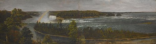 Niagara and the Rapids, 1801, John Vanderlyn