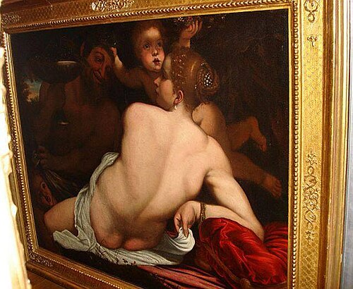Bacchante and Satyr, 1806, John Vanderlyn