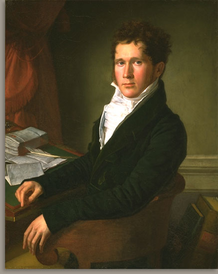 Portrait of Sampson Vryling Stoddard Wilder, 1811, John Vanderlyn