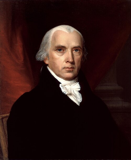 James Madison, 1816, John Vanderlyn