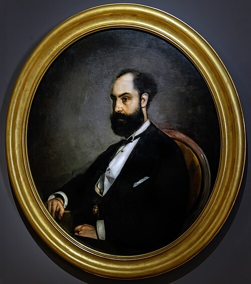 Portrait de Joaquin Ribera y Cirera, 1872, Roman Ribera