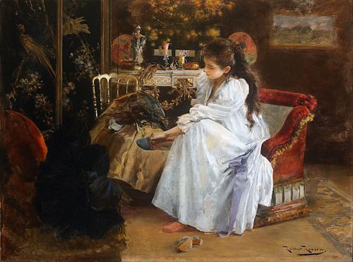 De soirée, 1894, Romà Ribera i Cirera