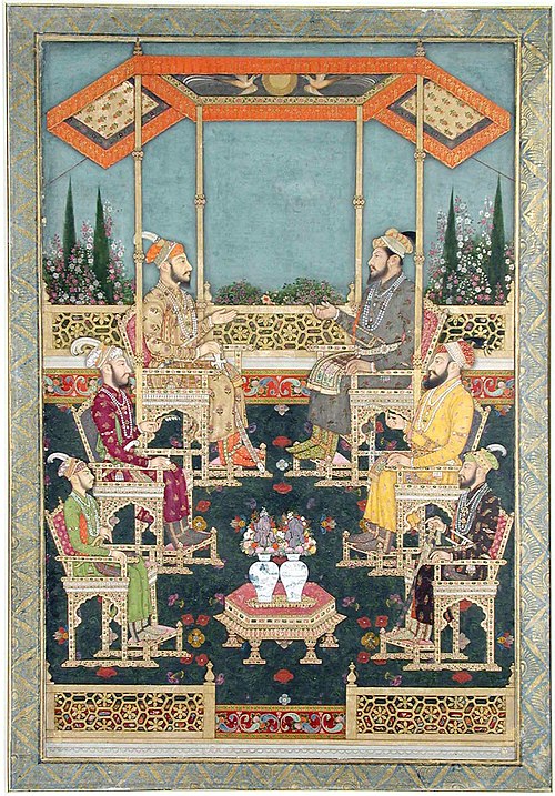 A Gathering of Princes, 1710, Bhavanidas