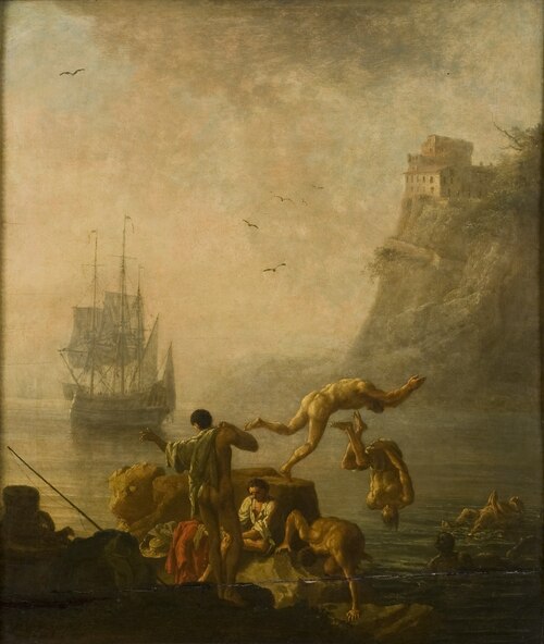 Bathing Men, , Pierre-Jacques Volaire