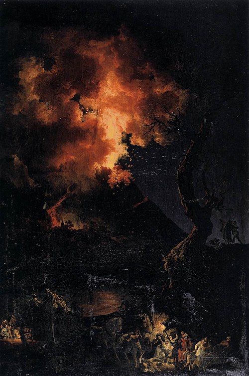 L’Éruption du Vésuve, 1767, Pierre-Jacques Volaire