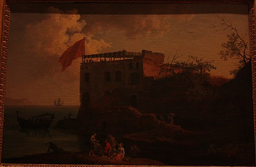 View of Gaiola, 1770, Pierre-Jacques Volaire