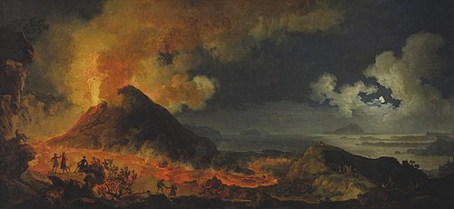 L'Éruption du Vésuve, 1771, Pierre-Jacques Volaire