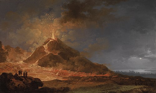 L'éruption du Vésuve, 14 mai 1771, 1771, Pierre-Jacques Volaire