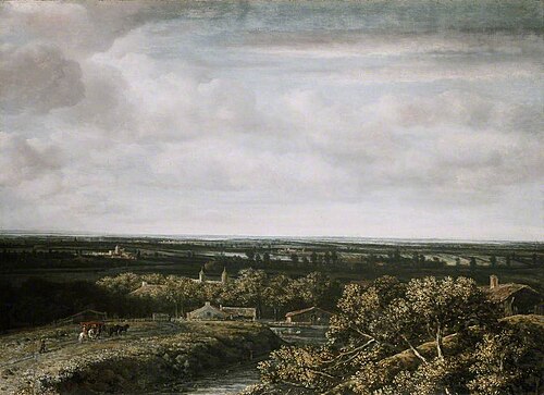 A View over flat Country, 1657, Philips Koninck