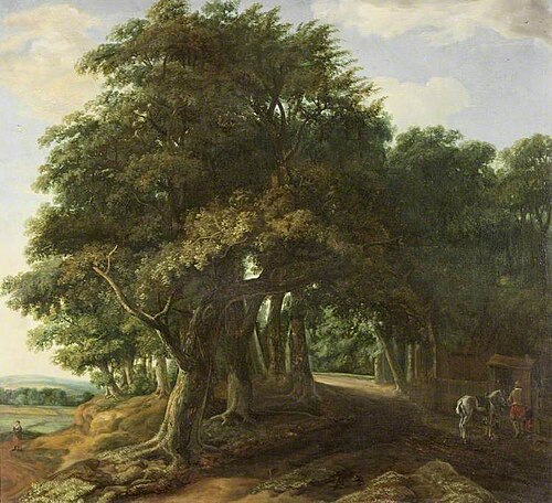 Landscape, the Edge of a Wood, 1679, Philips Koninck