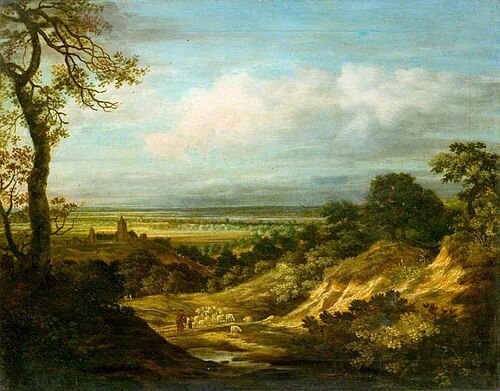 Landscape with Sheep and a Château, , Philips Koninck