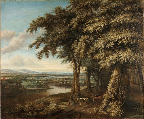 À l’orée des bois, 1665, Philips Koninck