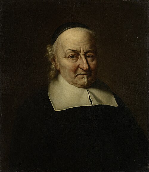 Joost van den Vondel (1587-1679). Poet, 1674, Philips Koninck