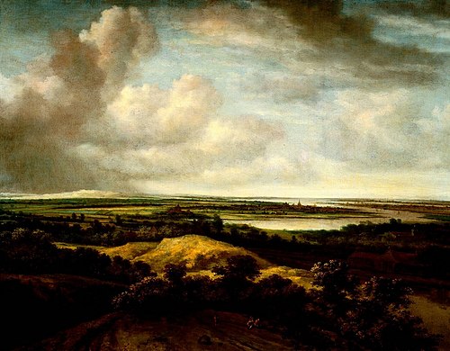 An Extensive Landscape, with a River, 1664, Philips Koninck
