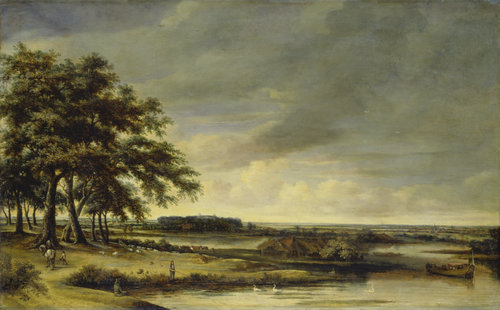 Dutch Landscape, 1665, Philips Koninck