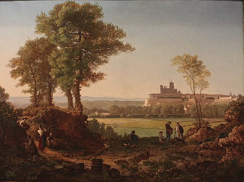 Vue de Béziers, 1879, Gabriel Fayet