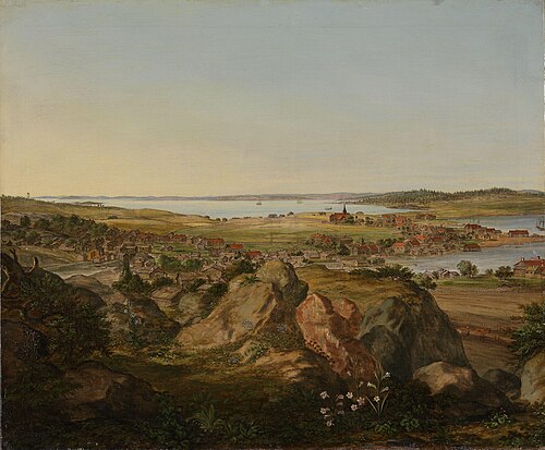 View of Moss, 1699, Jacob Coning