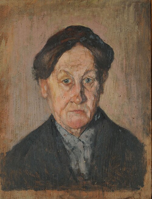 Portrait of my mother, 1850, Walter de Navazio