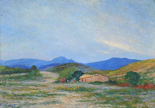 Afternoon in San Alberto, 1850, Walter de Navazio