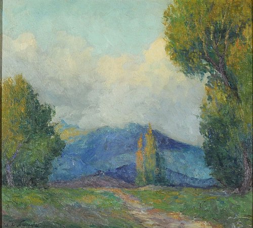 Landscape (San Alberto, Córdoba), 1850, Walter de Navazio