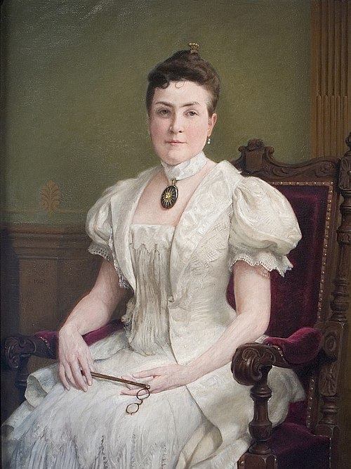 Portrait of Annmary Brown Hawkins (1837-1903), 1905, Seymour Joseph Guy