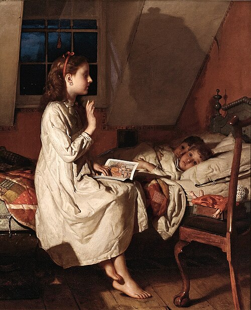 Story of Golden Locks, 1870, Seymour Joseph Guy