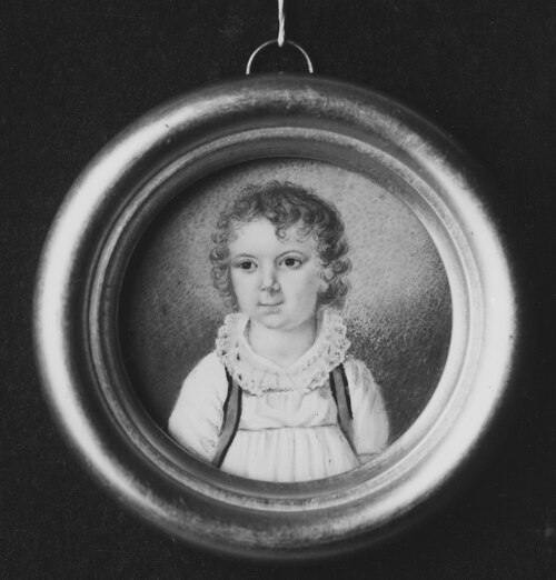 Gustav Adolf Fredrik De la Gardie, 1800-1833, greve, ryttmästare, adjutant hos Karl XIV Johan, gift , , Per Lindhberg