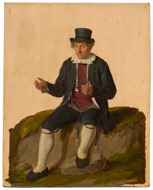 Homme du Hauenstein, 1837, Louis Coblitz