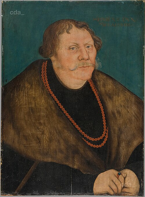 Henry V, Duke of Mecklenburg, called the Peaceful, 1560, Monogrammiste IS
