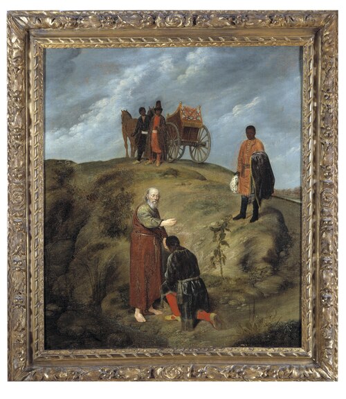 Baptism of the Eunuch, 1644, Monogrammiste IS