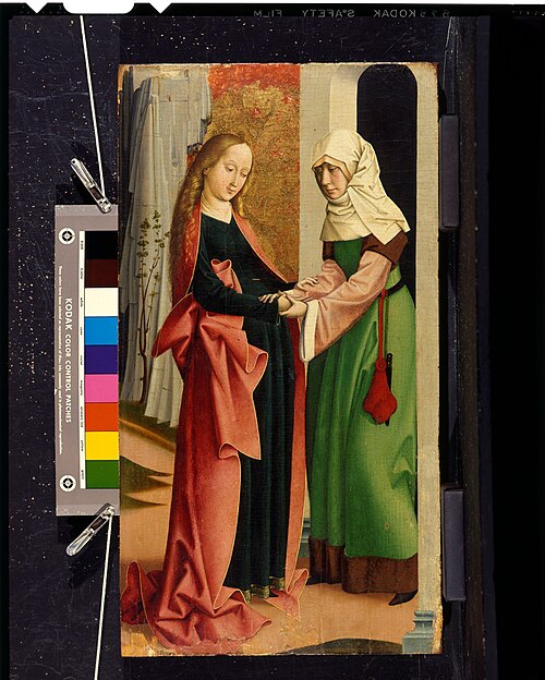 The Visitation, 1495, Rueland Frueauf the Elder