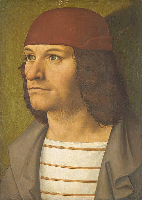Bildnis des Malers Jobst Seyfrid, 1490, Rueland Frueauf the Elder