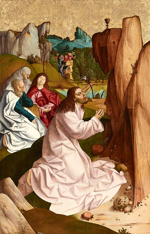 Christus am Ölberg, 1490, Rueland Frueauf the Elder