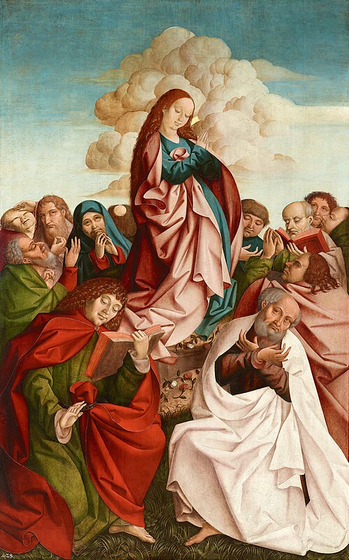Himmelfahrt Mariens, 1490, Rueland Frueauf the Elder