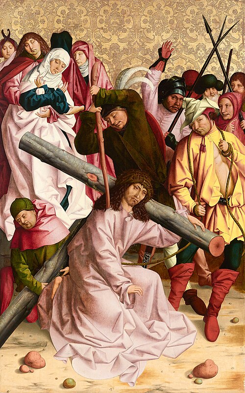 Kreuztragung Christi, 1490, Rueland Frueauf the Elder