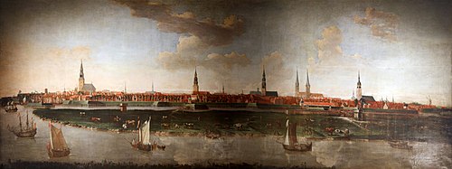 Stadtansicht von Hamburg 1861, 1861, Joachim Luhn