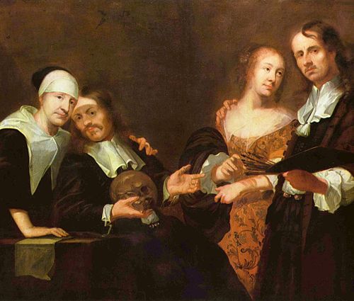 Porträt einer Familie, 1700, Joachim Luhn
