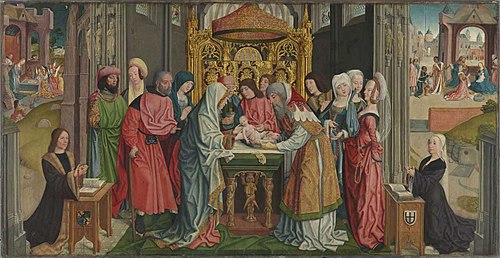 La circoncision du Christ, 1505, Maître de la Sainte Parenté l'Ancien