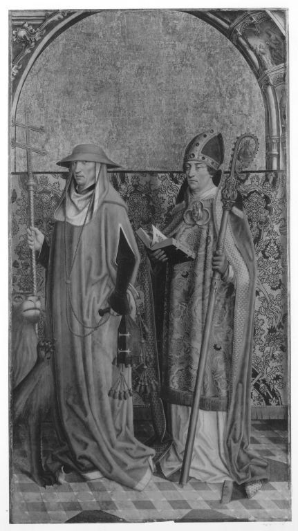 St. Jerome and a bishop, 1512, Maître de la Sainte Parenté l'Ancien
