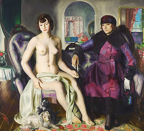 Two Women, 1924, George Bellows